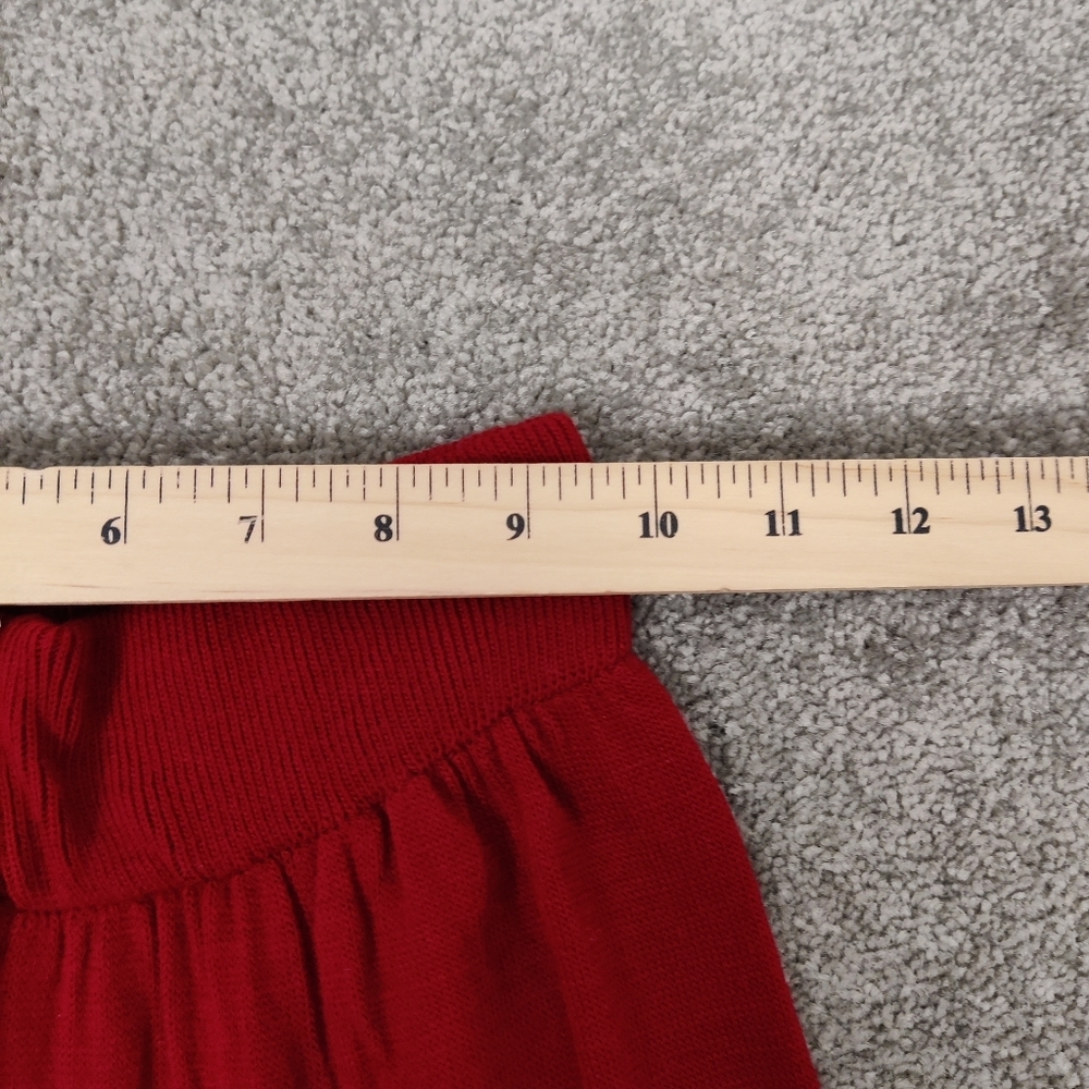 Women's Knit Tank Top & Palazzo Pants in Red Size 6 Bohemian Comfy Cozy Pull-on - Picture 8 of 12